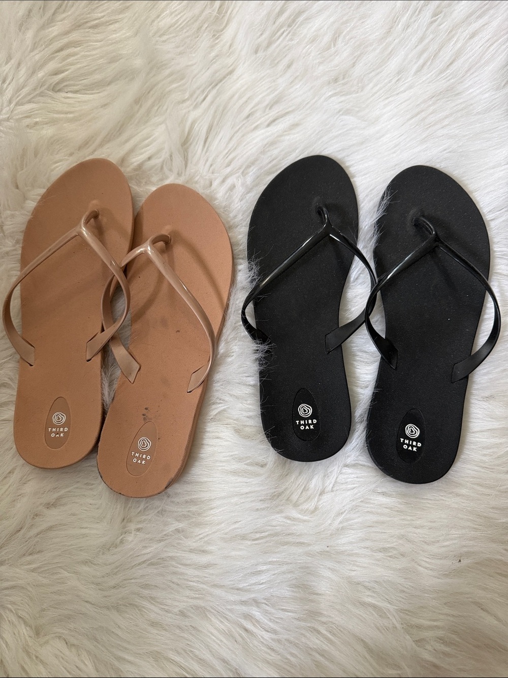 Third oak Bundle of flip flops size 10